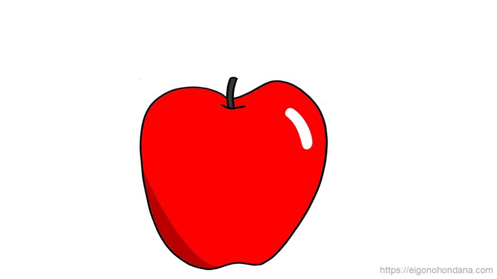 【画像】りんご-文字なし