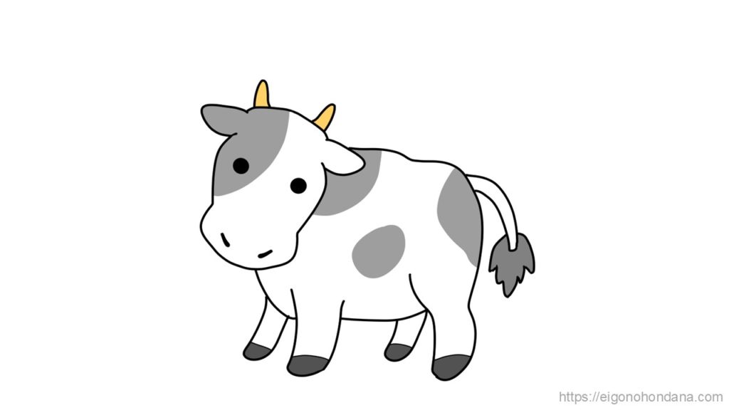 【画像】ウシ：文字なし