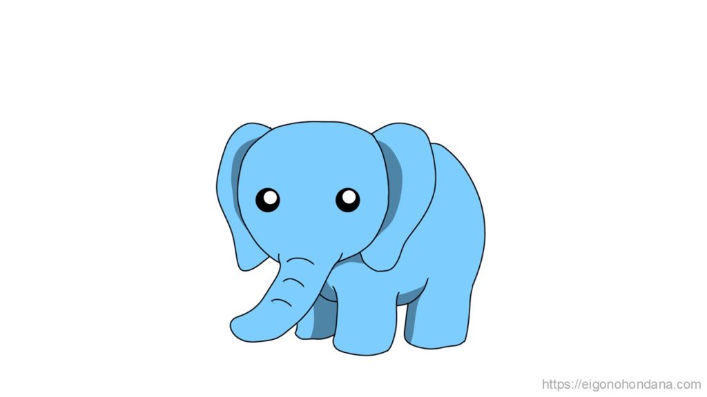 【画像】ゾウ：文字なし