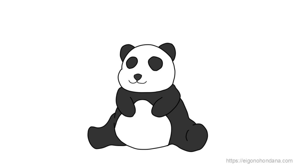 【画像】パンダ：文字なし