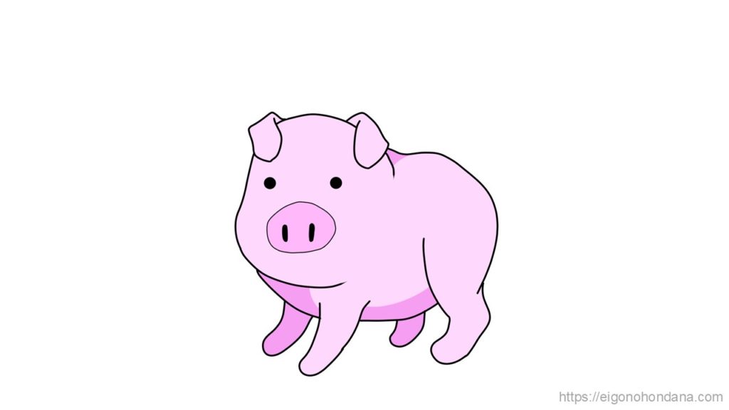 【画像】ブタ：文字なし