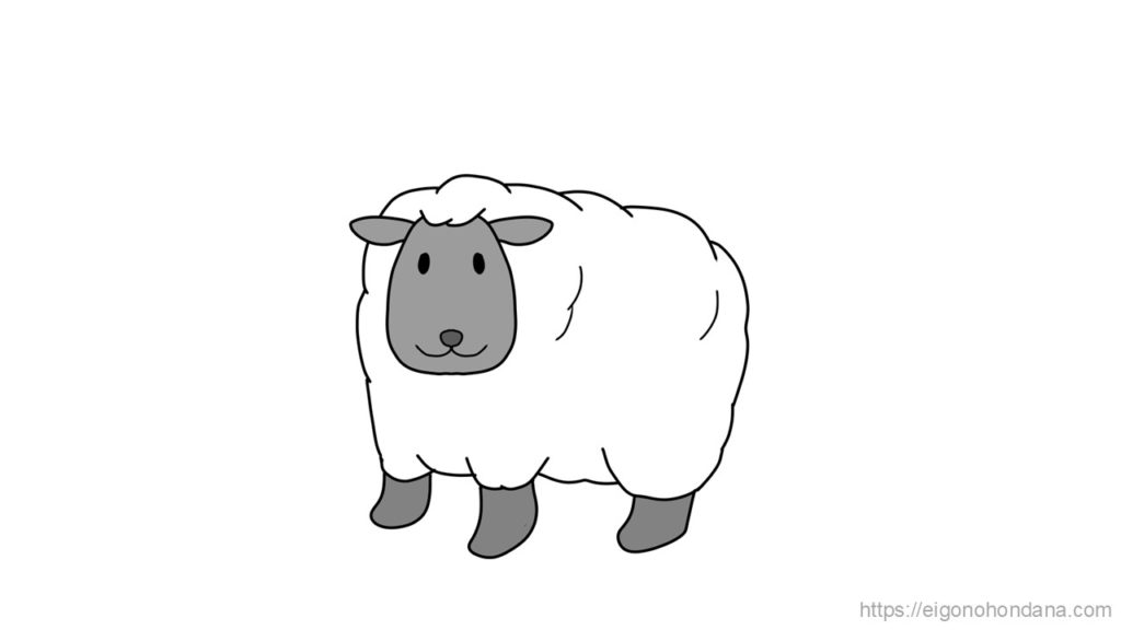 【画像】羊：文字なし