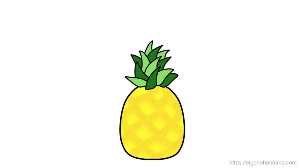 【画像】文字無; パイナップル