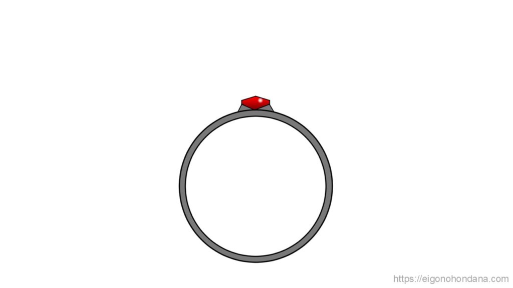 【画像】文字無；指輪