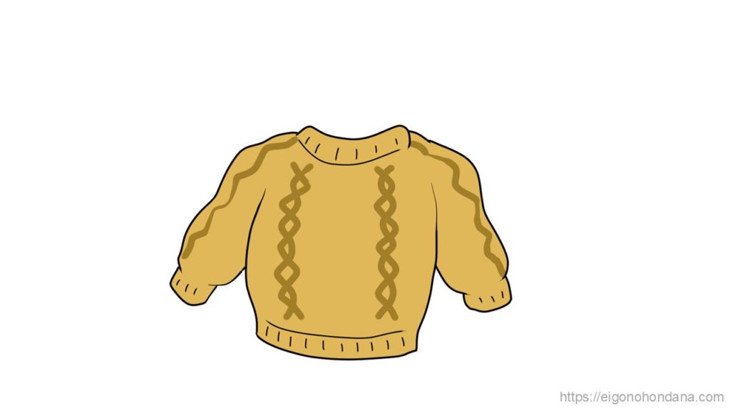 【画像】文字無；セーター